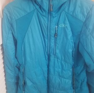 Outdoor Research hooded insulated jacket